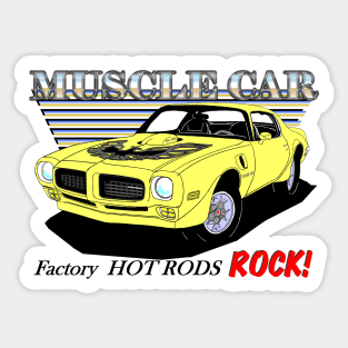 73 Trans Am 455 - Muscle Car Sticker